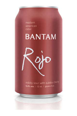 Bantam Cider Rojo cans