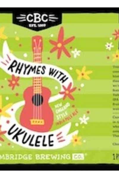 Cambridge Brewing Rhymes With Ukulele