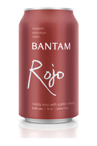 Bantam Cider Rojo cans