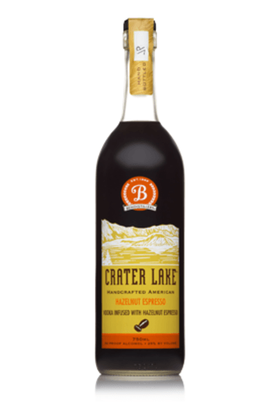 Crater Lake Hazelnut Espresso Vodka